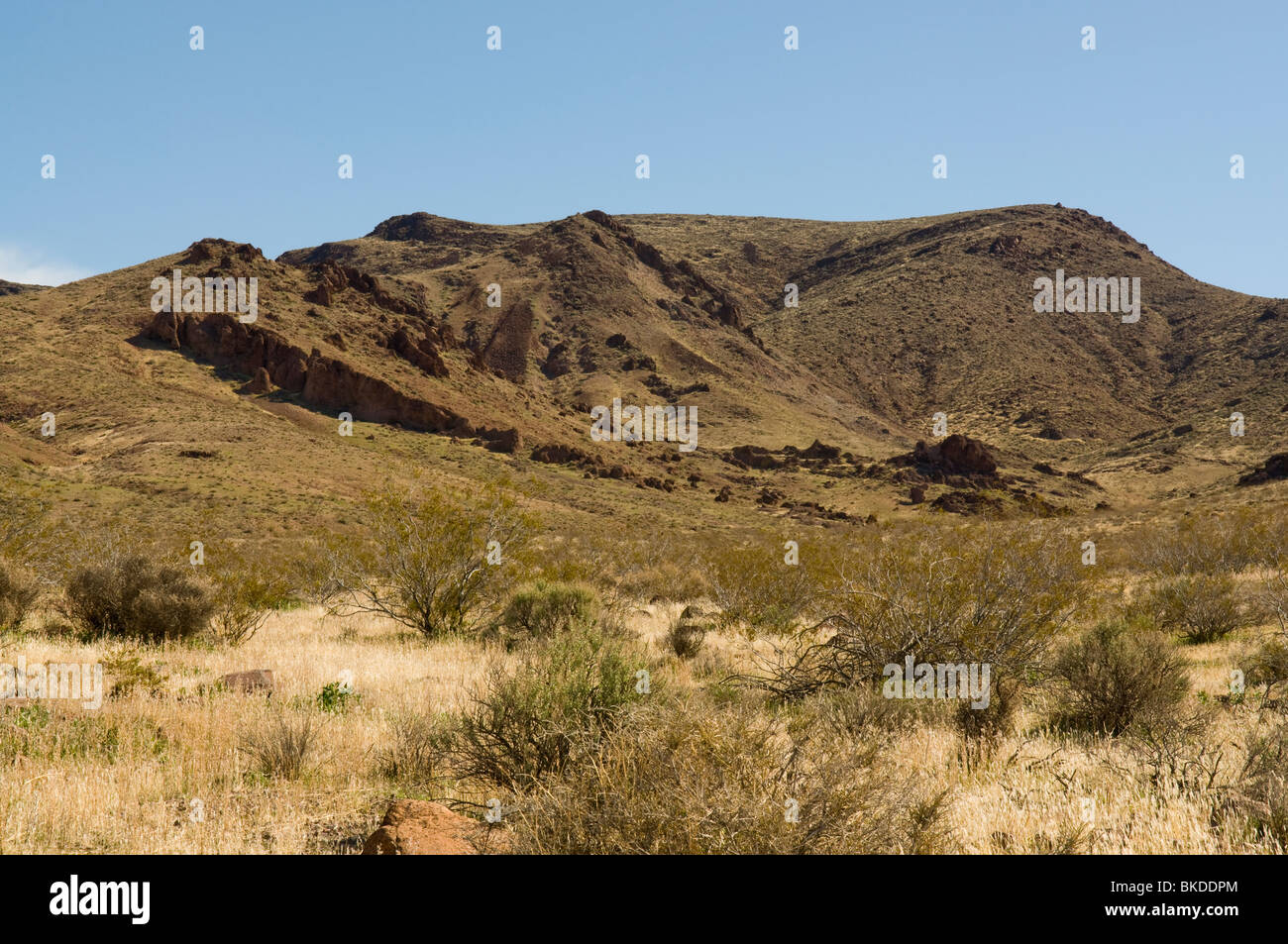 Desert Area Near Red Mountain California This Is Prime Chukar Habitat Stock Photo Alamy