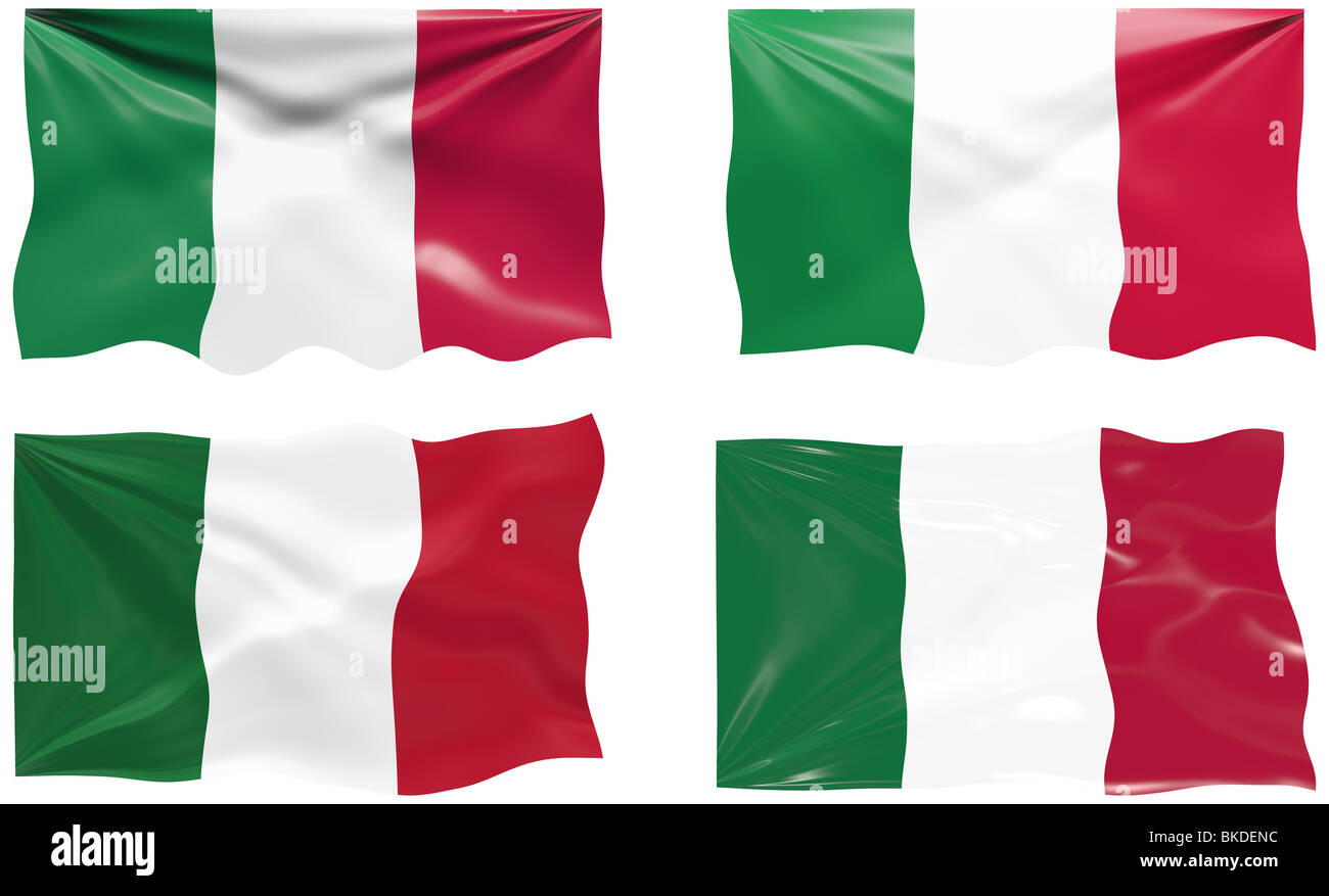 Great Image of the Flag of Italy Stock Photo - Alamy