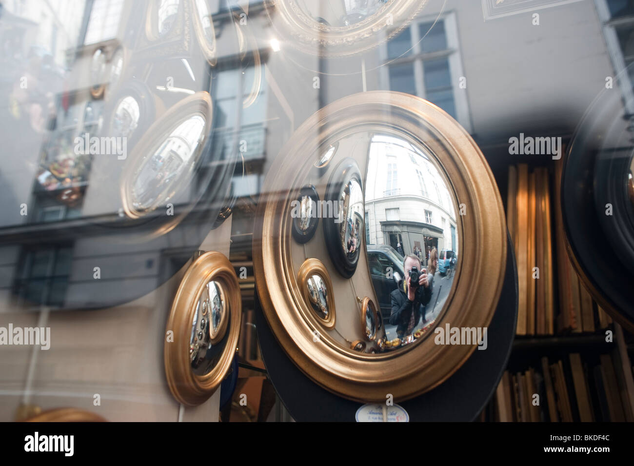 Paris, Picture Framing Store In Latin Quarter, "Paris American Art