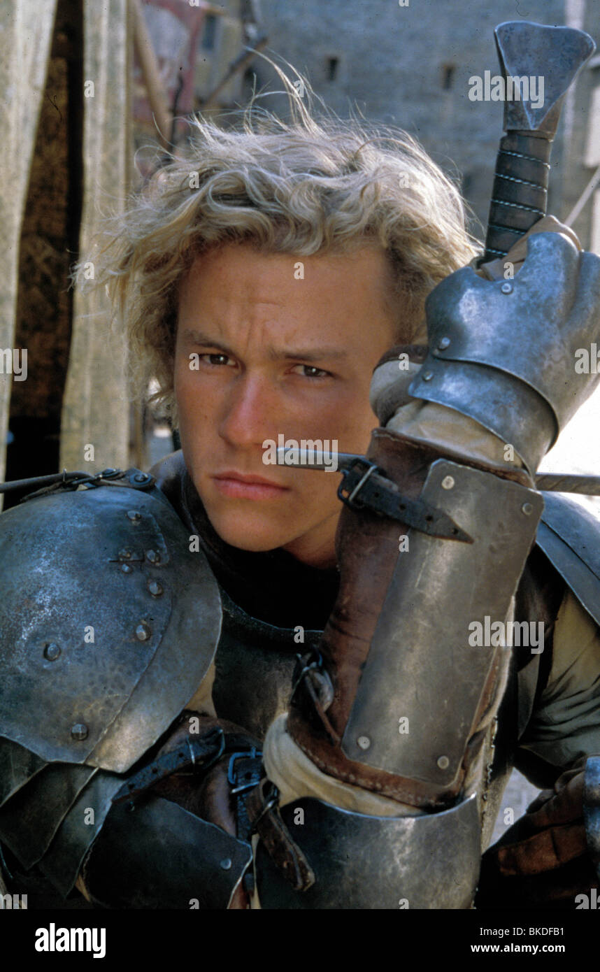 A KNIGHT'S TALE (2001) HEATH LEDGER KNTA 010 Stock Photo