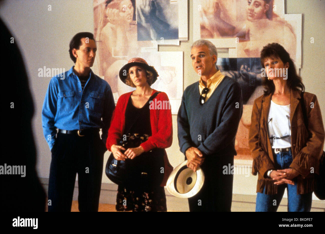 LA STORY (1991) RICHARD E GRANT, VICTORIA TENNANT, STEVE MARTIN, SUSAN FORRISTAL LAS 009 H Stock Photo