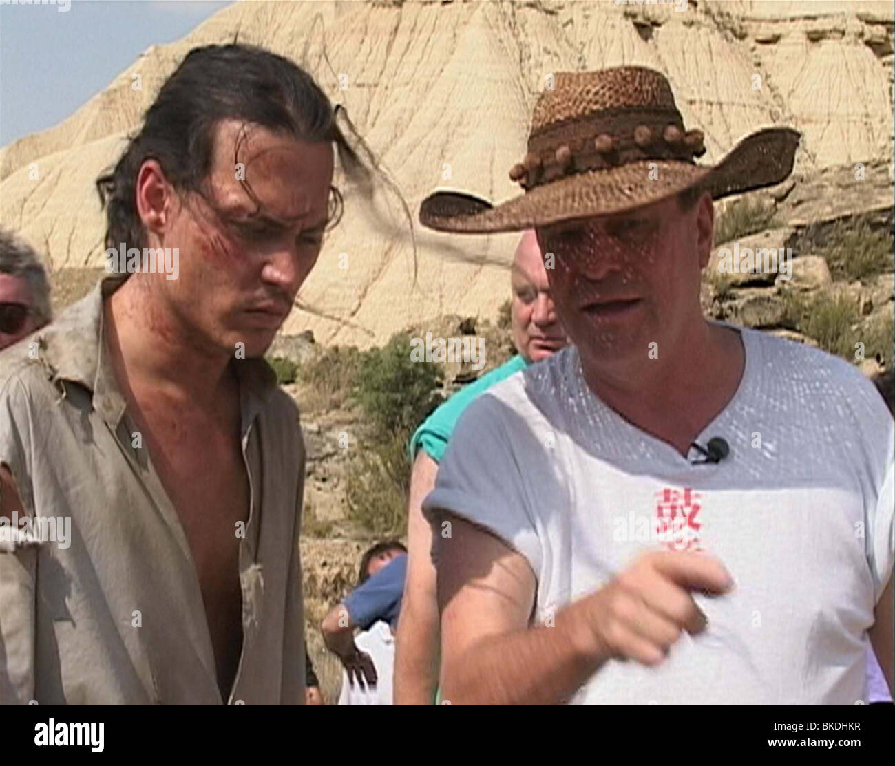 Lost in la mancha 2002 documentary johnny depp hi-res stock photography