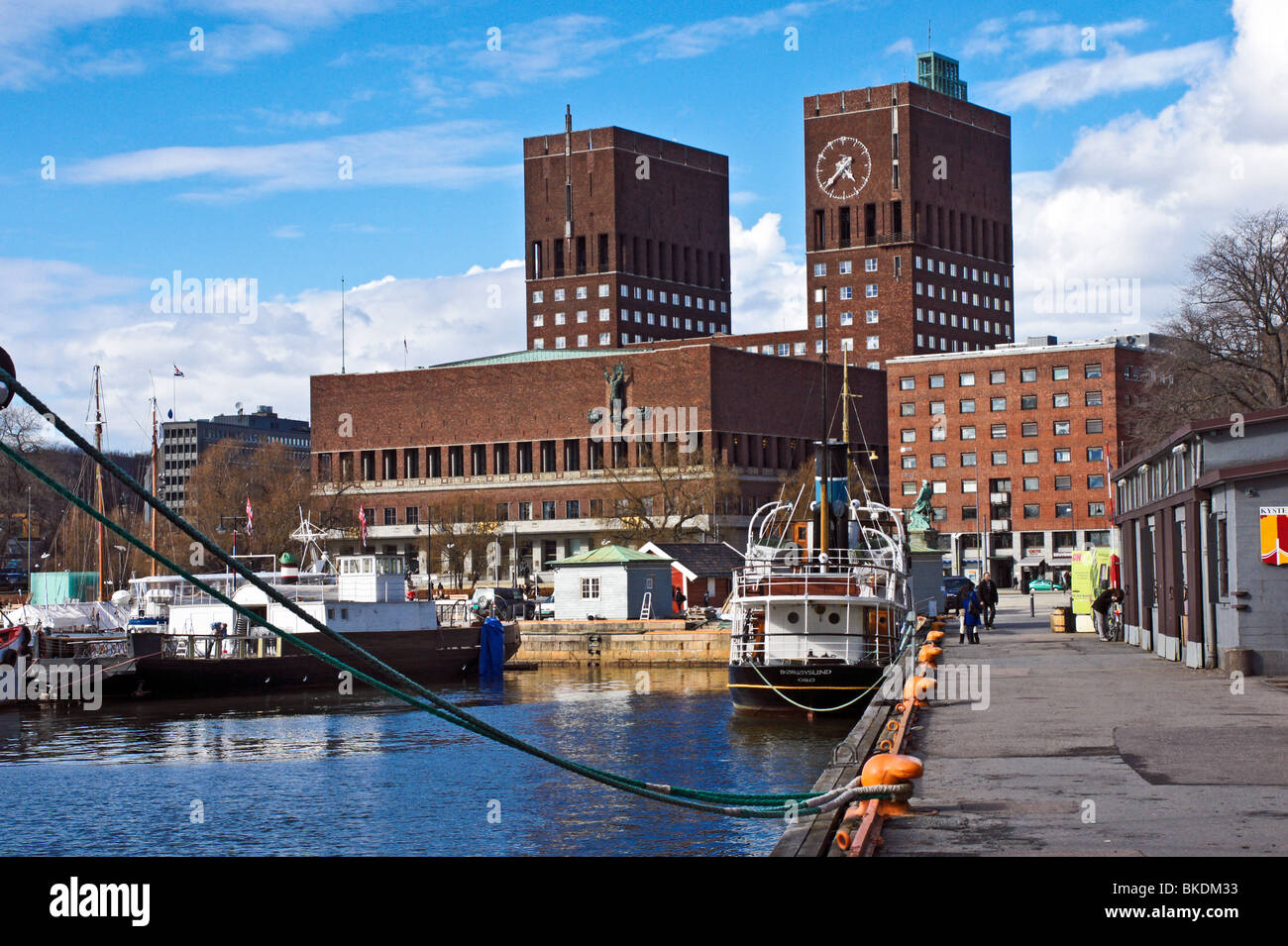 Oslo city hall hi-res stock photography and images - Alamy