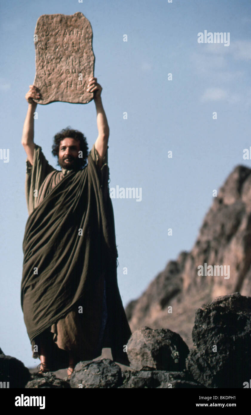 MOSES (TVM) -1996 BEN KINGSLEY Stock Photo