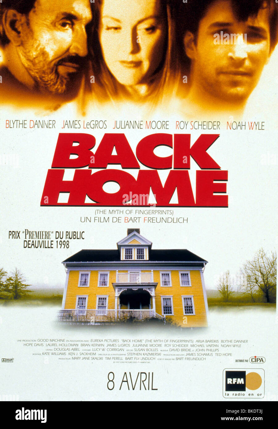 MYTH OF FINGERPRINTS (1997) BACK HOME (ALT) POSTER MYFN 021 Stock Photo