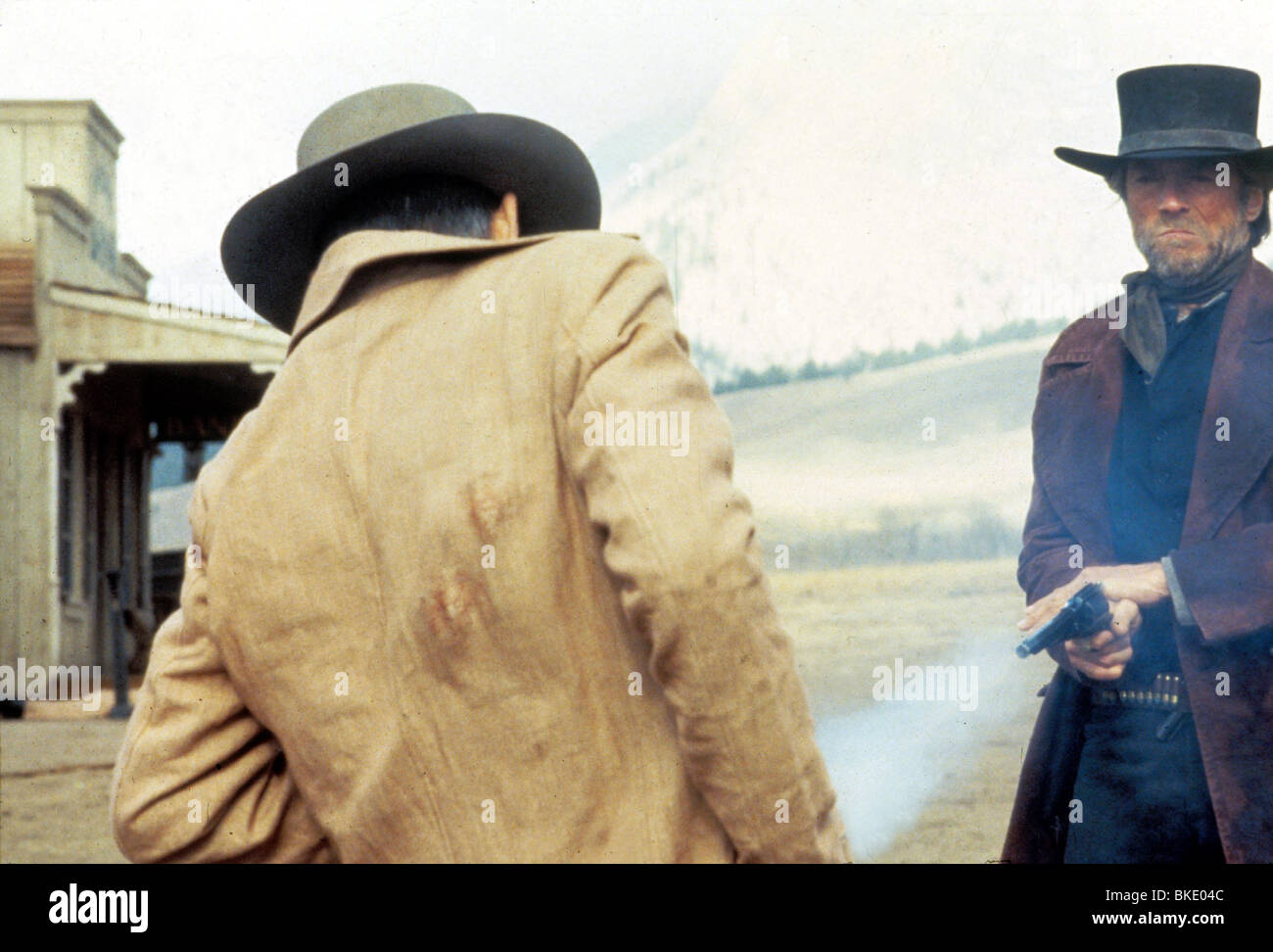 PALE RIDER -1985 CLINT EASTWOOD Stock Photo