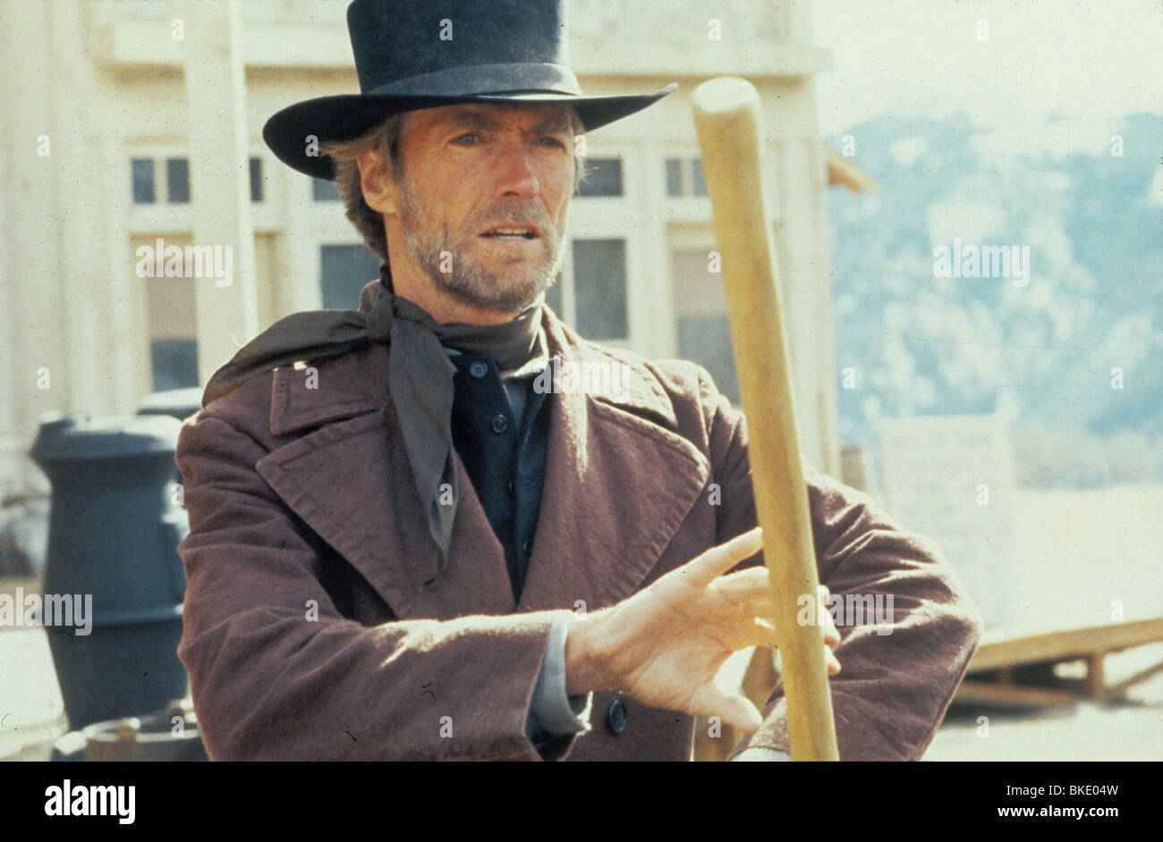 PALE RIDER -1985 CLINT EASTWOOD Stock Photo