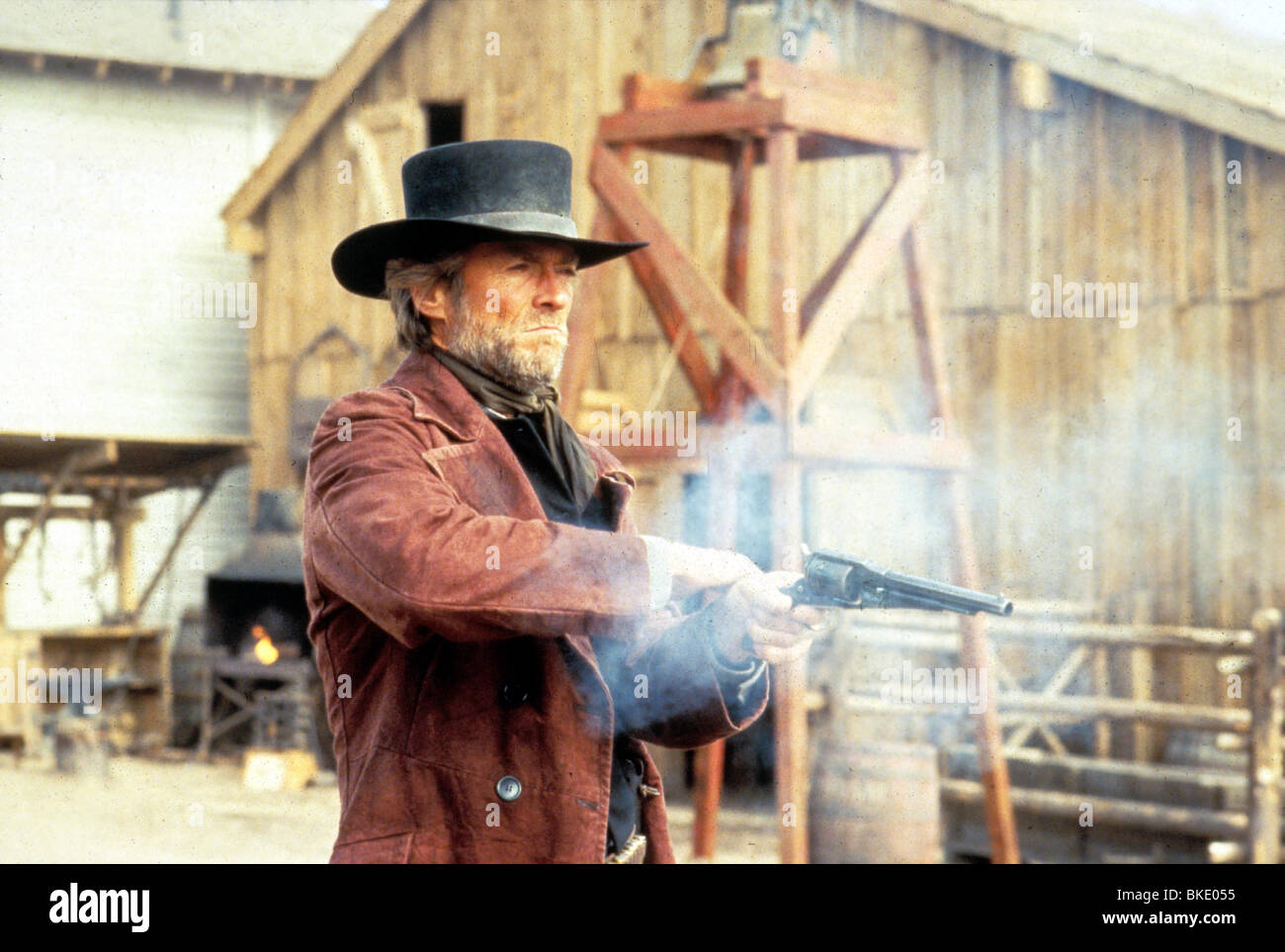 PALE RIDER -1985 CLINT EASTWOOD Stock Photo