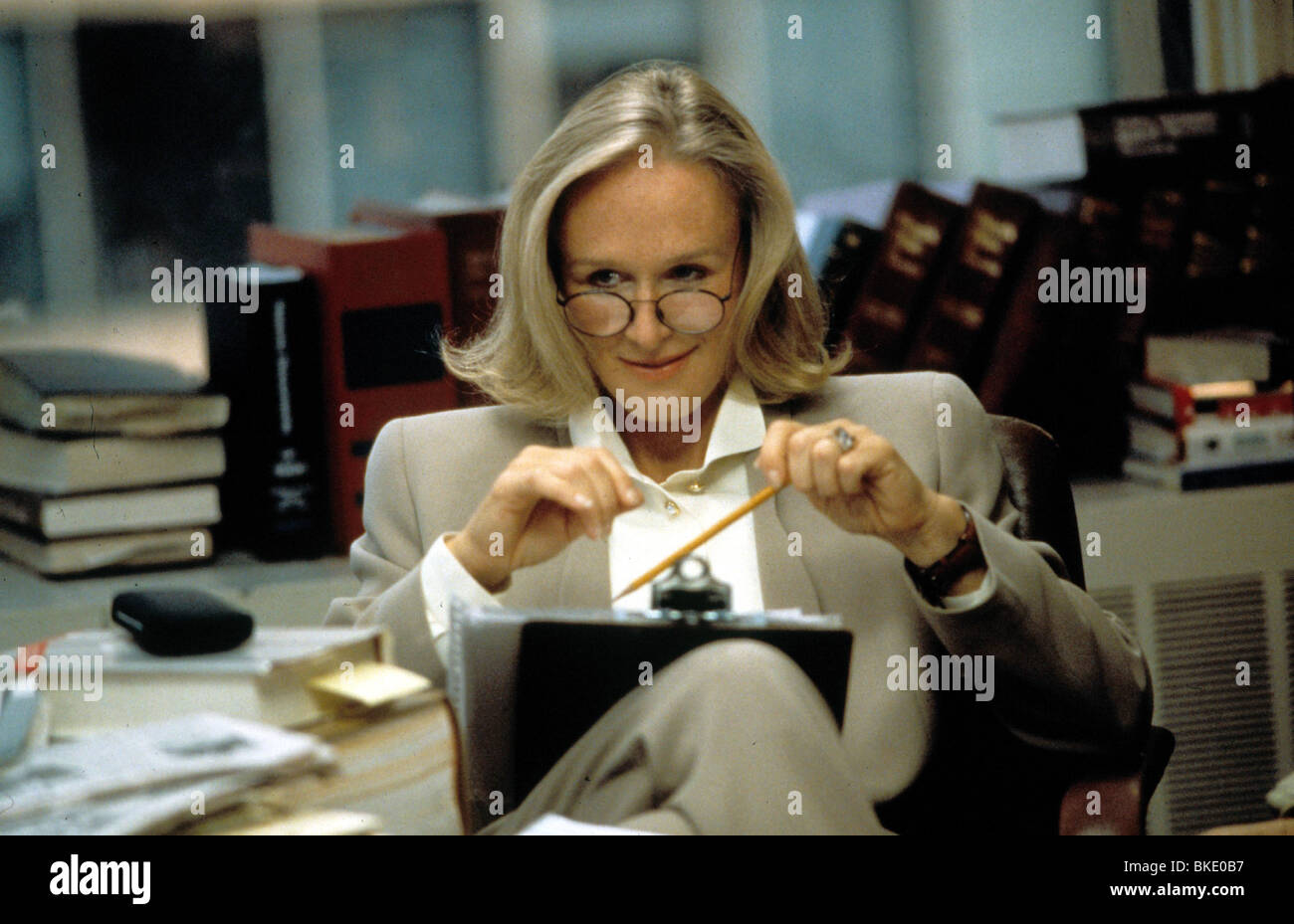 THE PAPER -1994 GLENN CLOSE Stock Photo