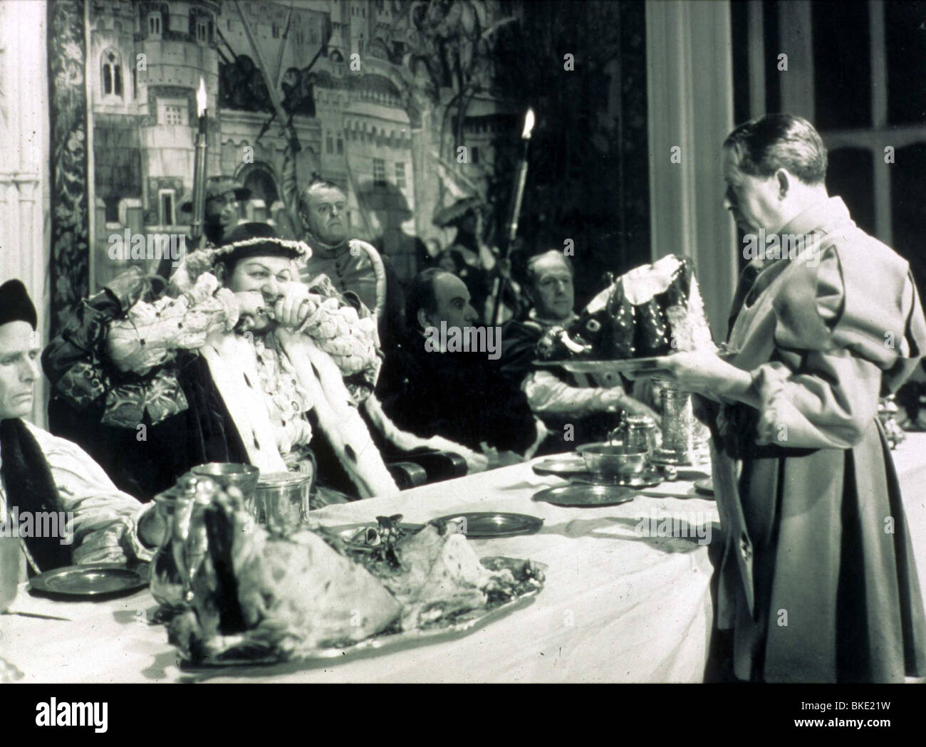 THE PRIVATE LIFE OF HENRY VIII (1933) CHARLES LAUGHTON PLH 013 Stock Photo