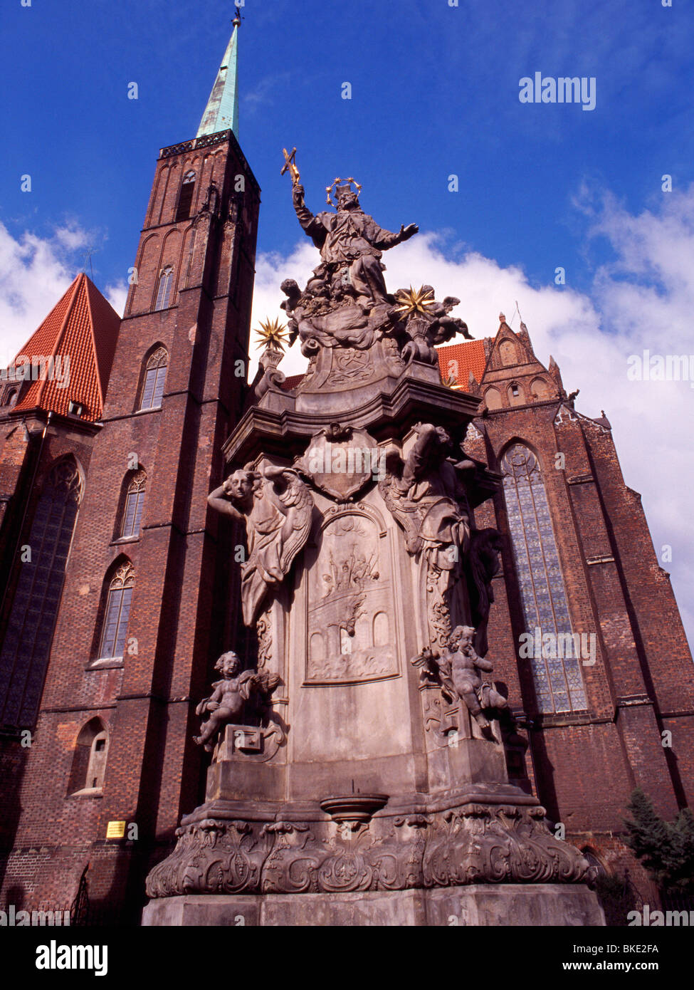 Wroclaw, Poland, in February 2009 Stock Photo