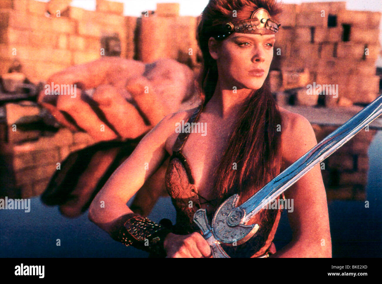 Red Sonja 1985 Brigitte Nielsen Stock Photo Alamy