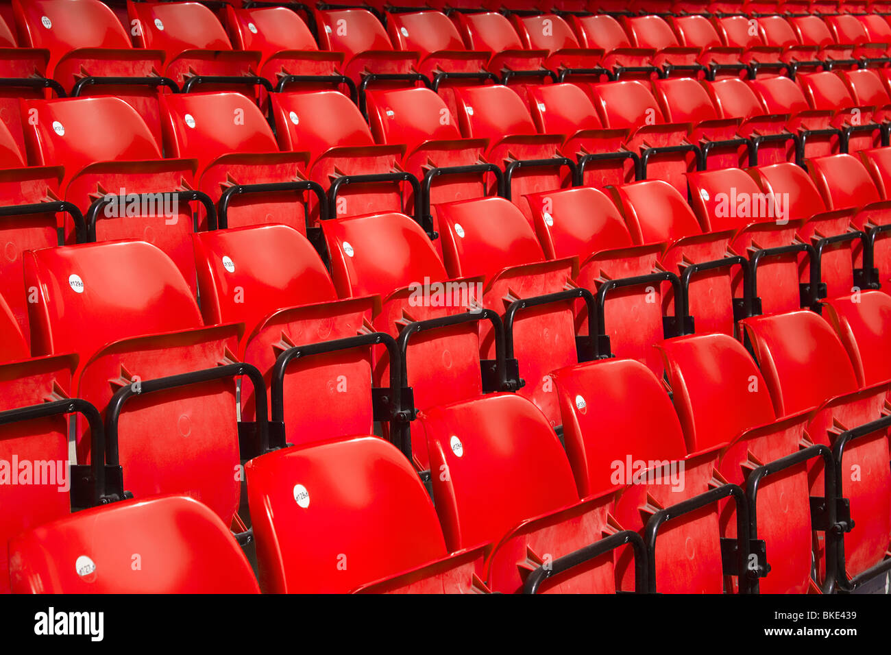 Plastic red seating hi-res stock photography and images - Alamy