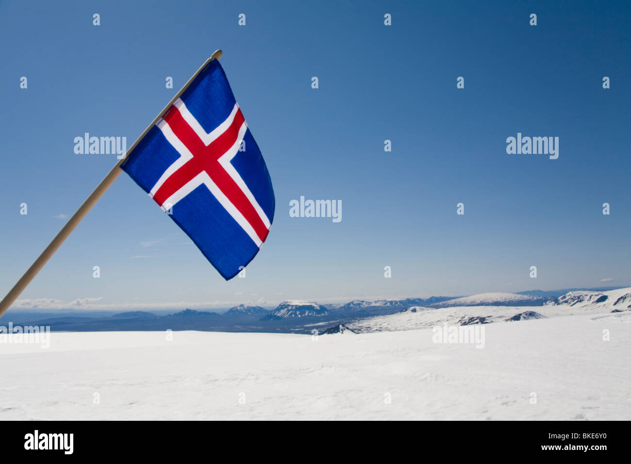 Flags of the nordic countries iceland hi-res stock photography and ...