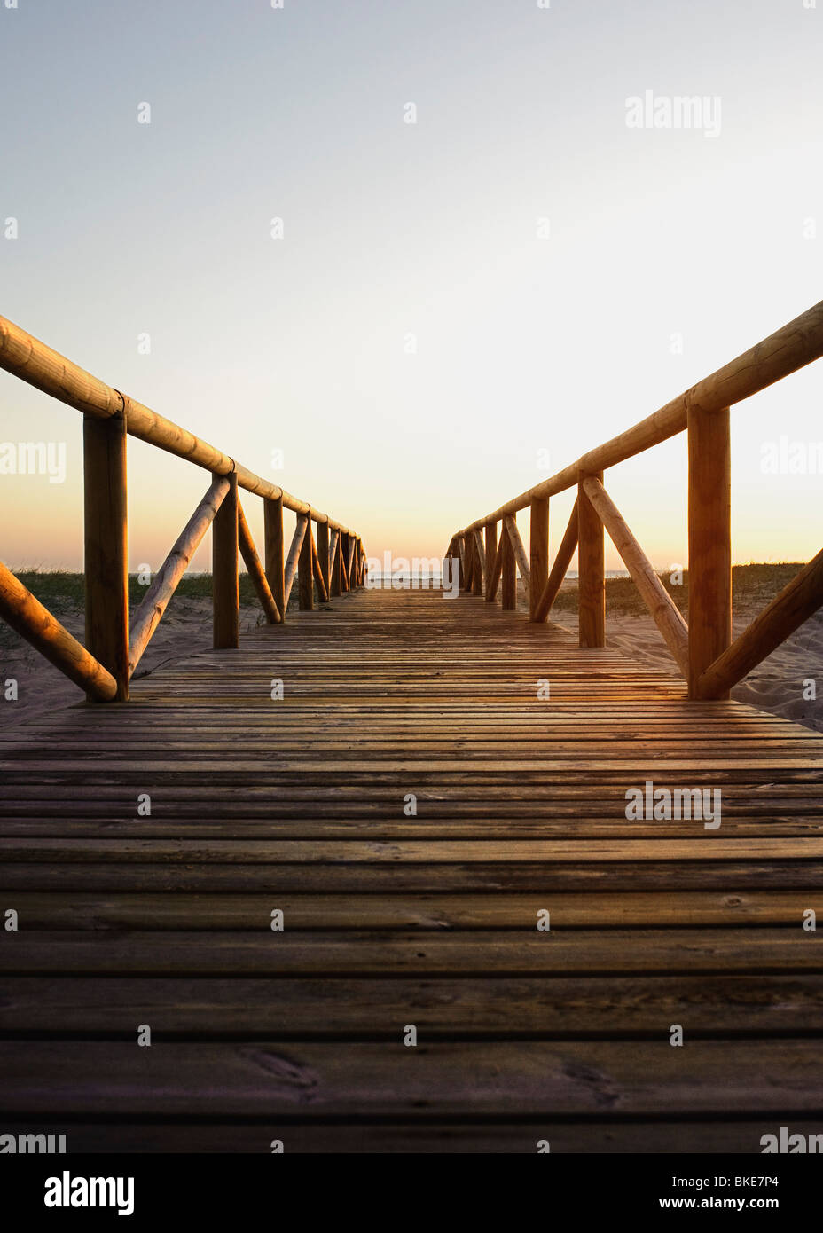 Wooden Pedestrian Bridge High Resolution Stock Photography and Images ...