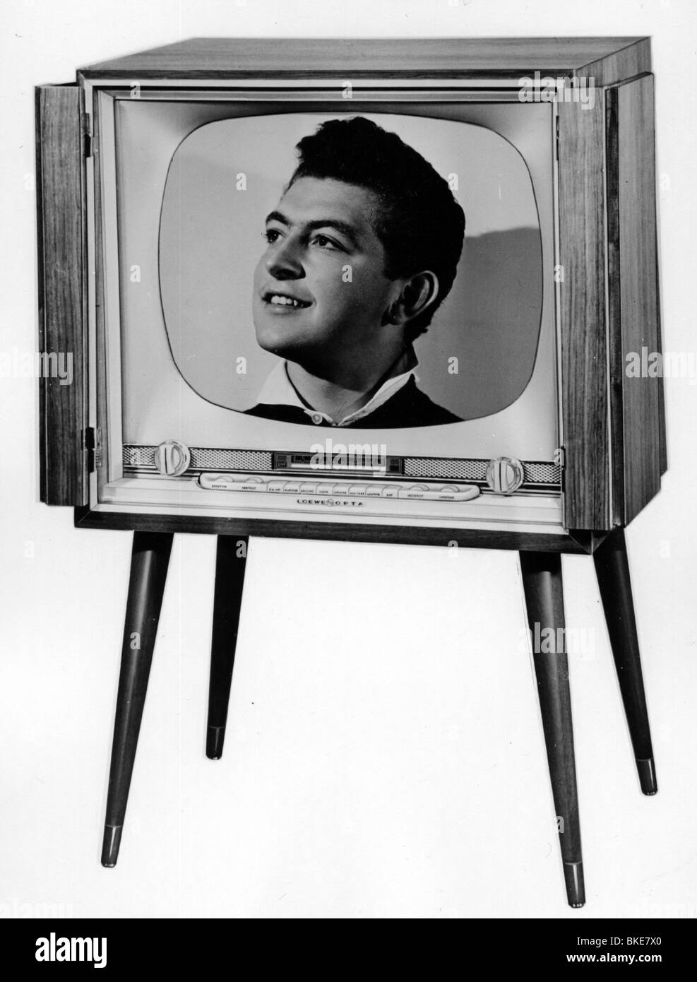 broadcast, television, Loewe Opta, Arosa SL TYPE 1665, 1950s, , Stock Photo