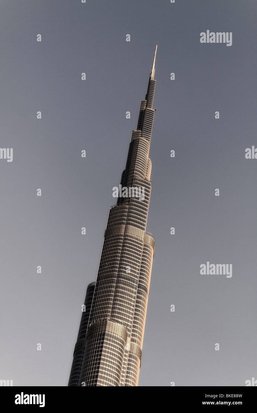 Dubai Burj Khalifa United Arab Emirates City Stock Photo