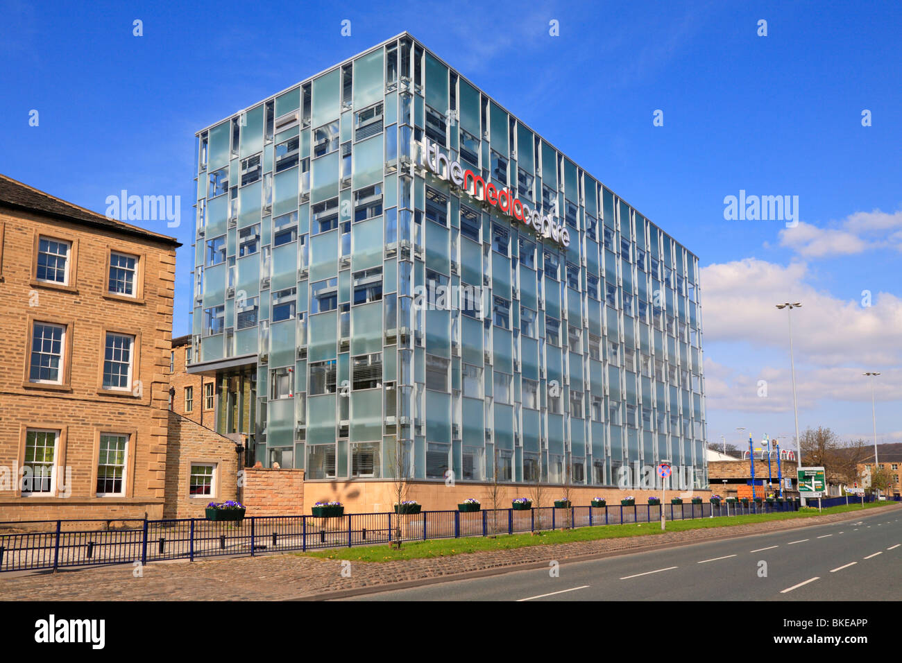 The Media Centre, Huddersfield, West Yorkshire, England, UK Stock Photo