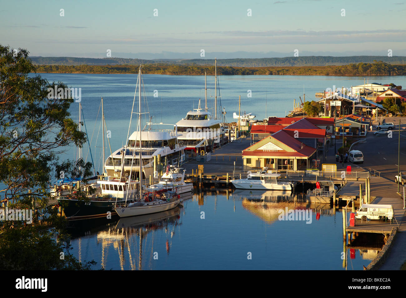 Early Morning Light, Strahan, Macquarie Harbour, Western Tasmania