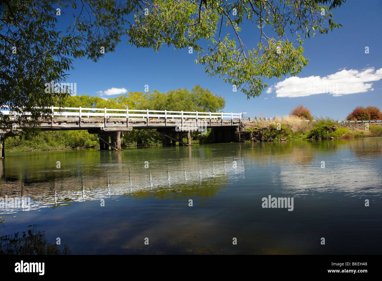Old wooden bridge over macquarie river hi-res stock photography and ...