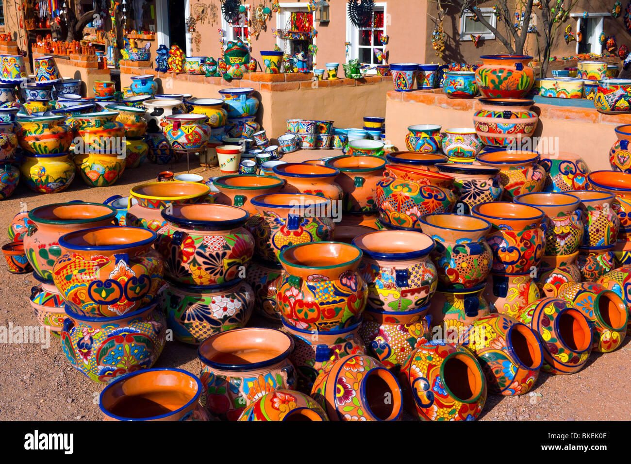 The small town of Tubac, Arizona, is known for its eclectic shops, art