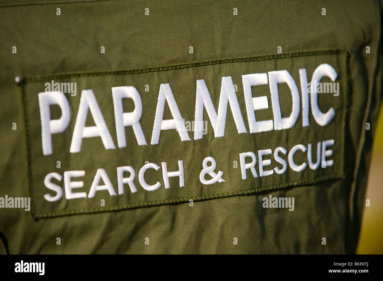 paramedic Search and Rescue Stock Photo
