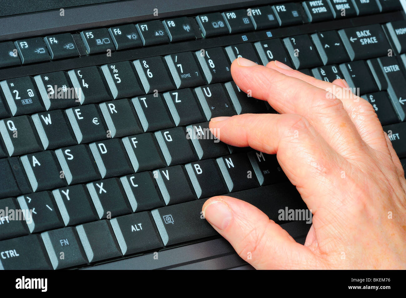 Qwertz keyboard hi-res stock photography and images - Alamy