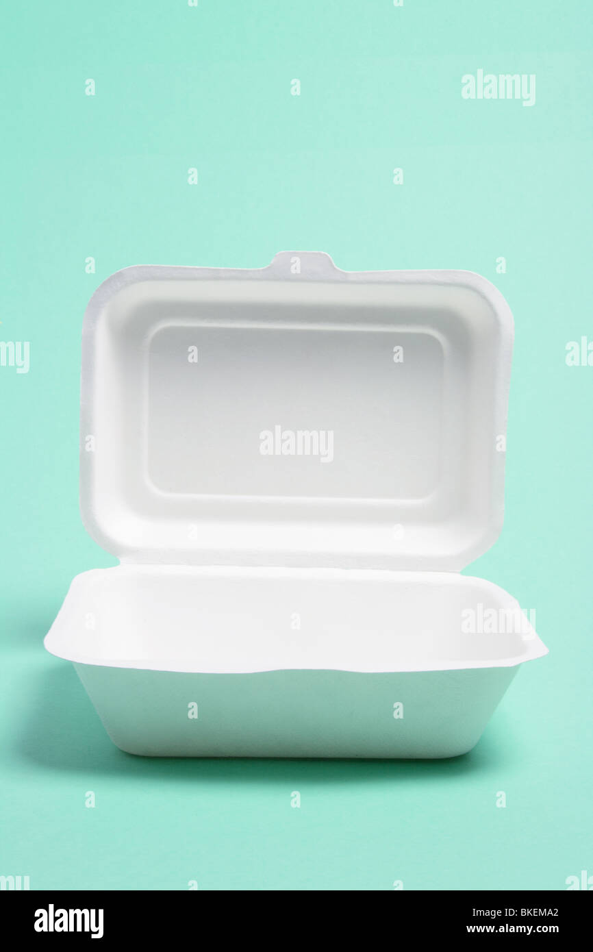 Polystyrene Food Box Stock Photo Alamy