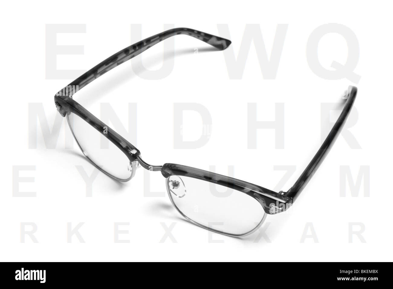 Pair of Eyeglasses Stock Photo