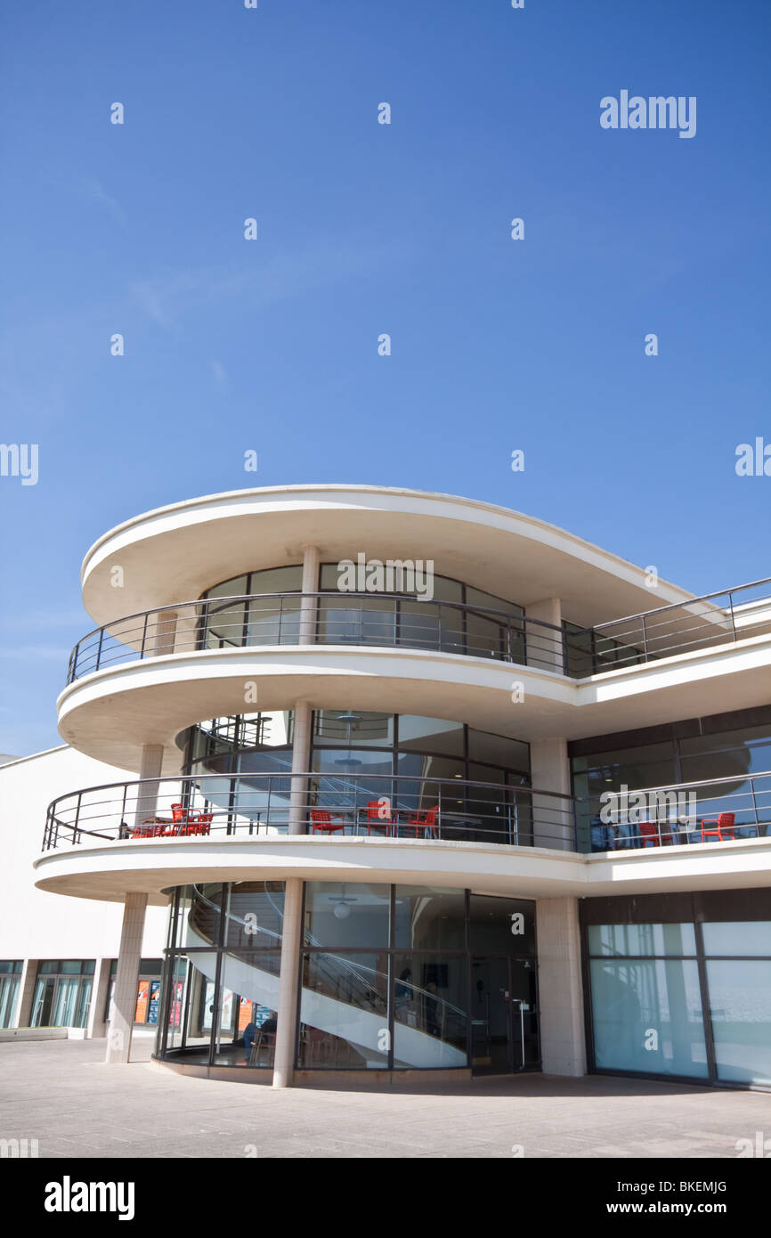 The Art Deco Style De La Warr Pavilion in Bexhill East Sussex Stock Photo