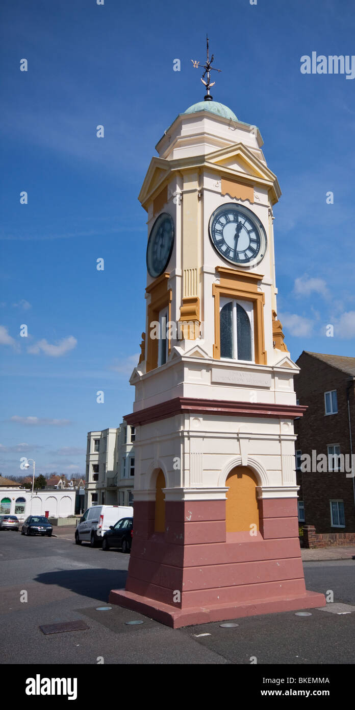 Bexhill Clock Tower Stock Photo Alamy