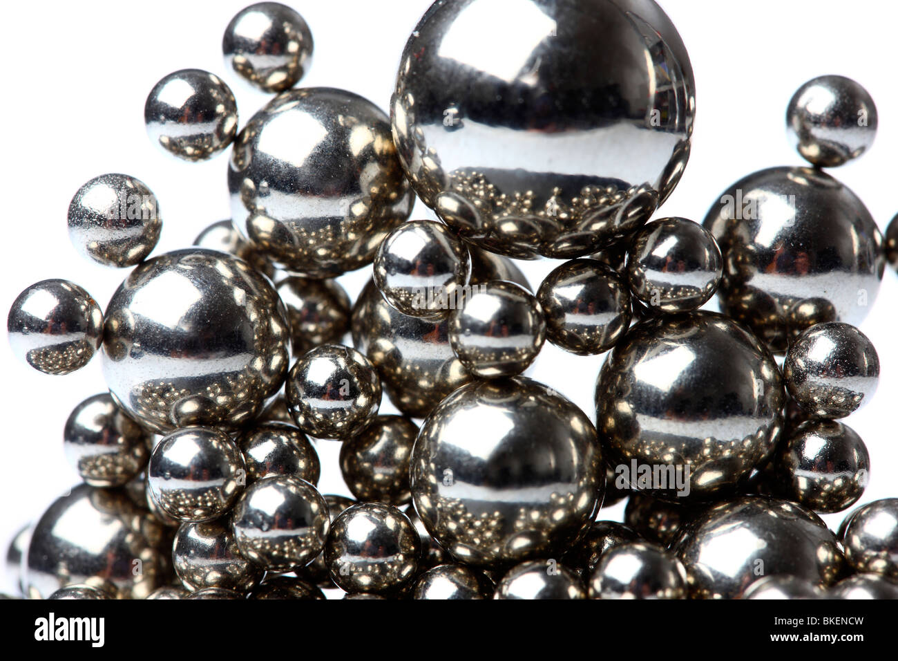 magnetic balls, consists of metal Stock Photo - Alamy