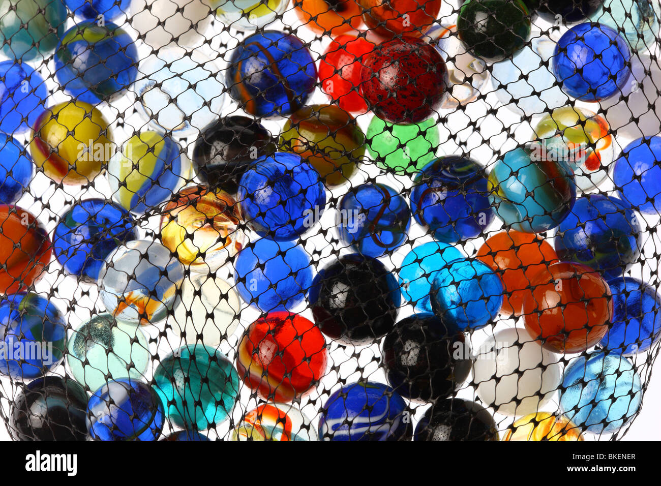glass marbles, colorful Stock Photo