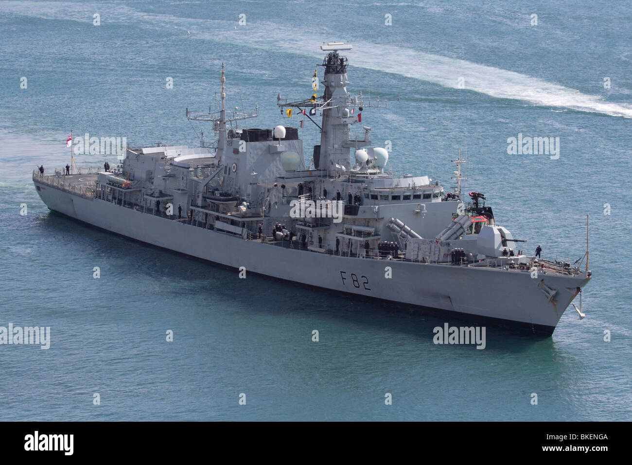 The Royal Navy frigate HMS Somerset Stock Photo - Alamy