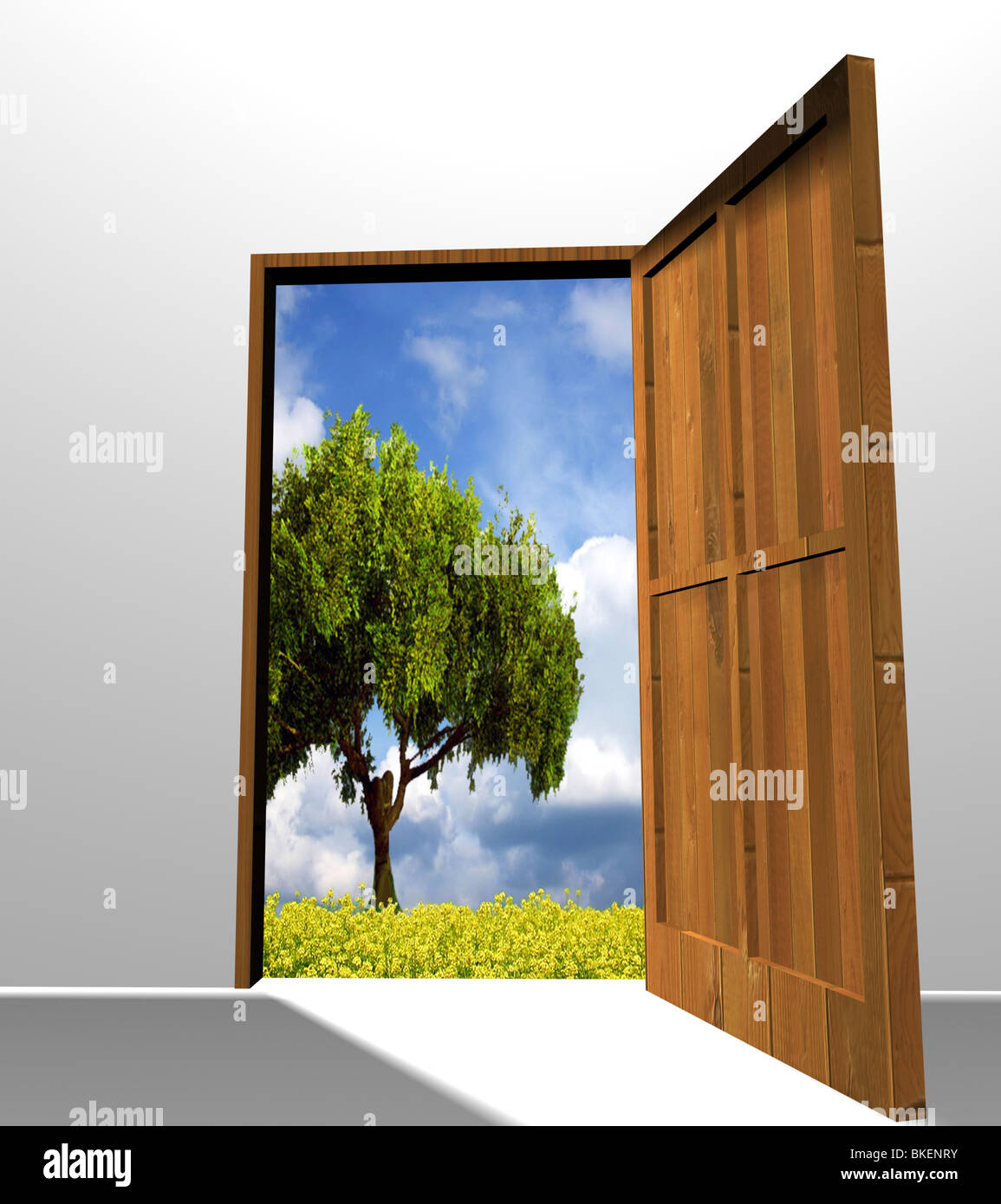Unreal door hi-res stock photography and images - Alamy