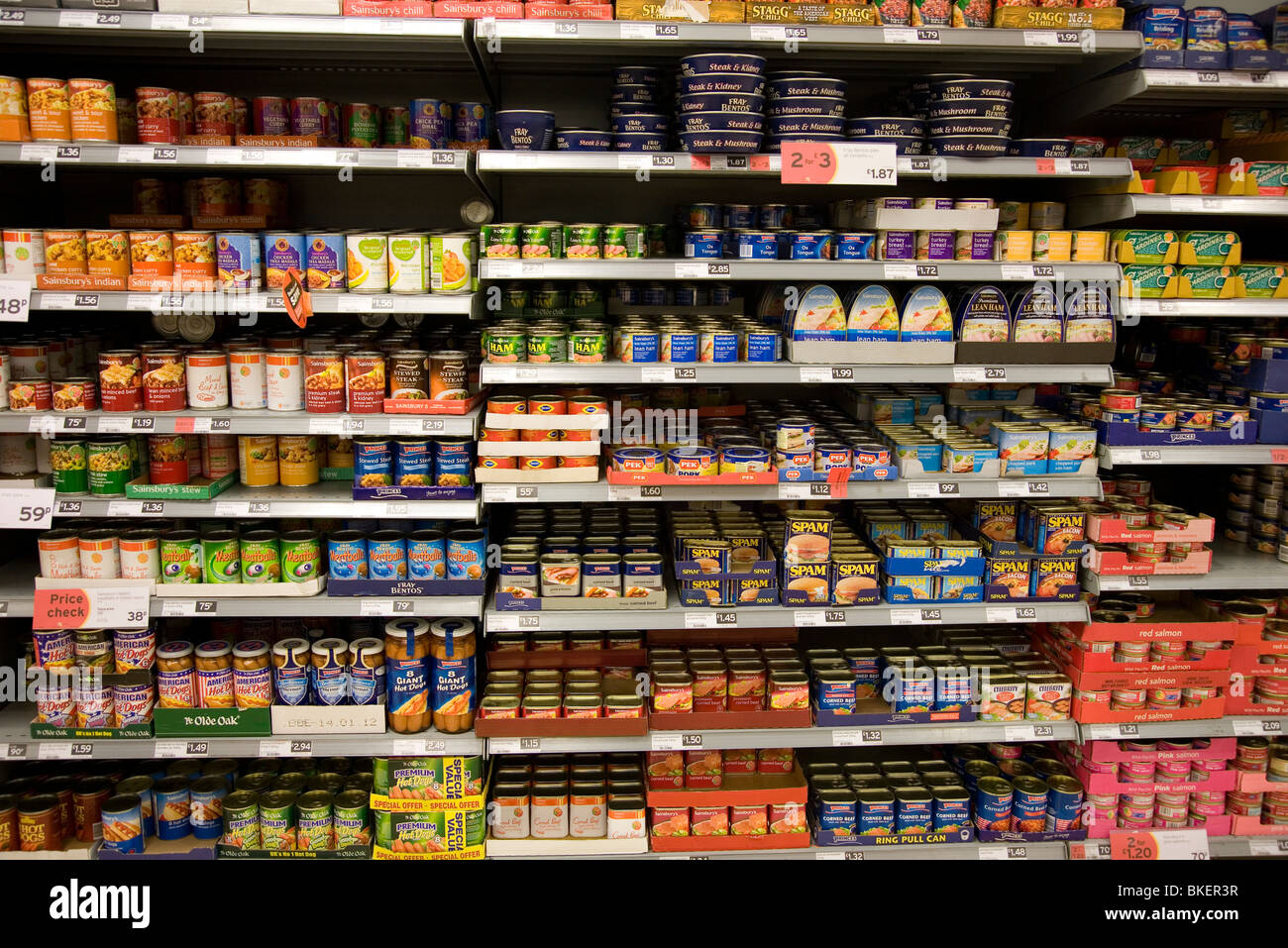 sainsbury-s-tinned-foodstuff-stock-photo-29214299-alamy