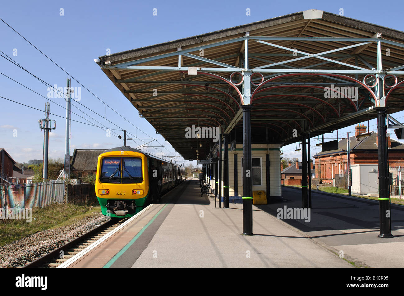 Lichfield City railway station, Staffordshire, England UK Stock Photo