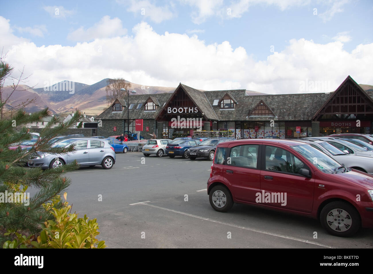 Booth's Supermarket, Keswick, Cumbria Stock Photo