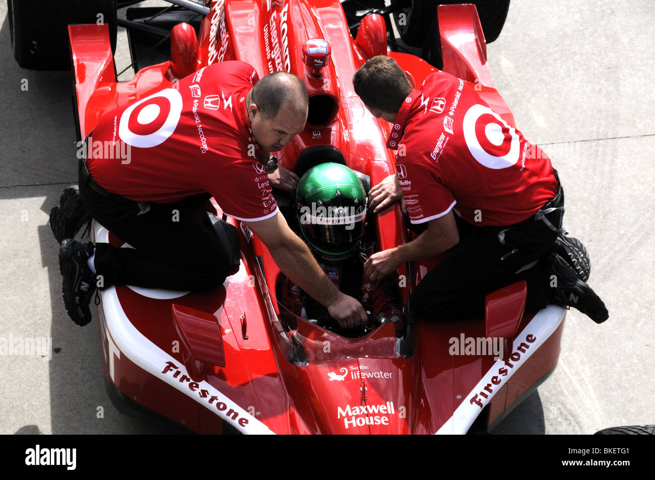 Indy 500 Race car Stock Photo