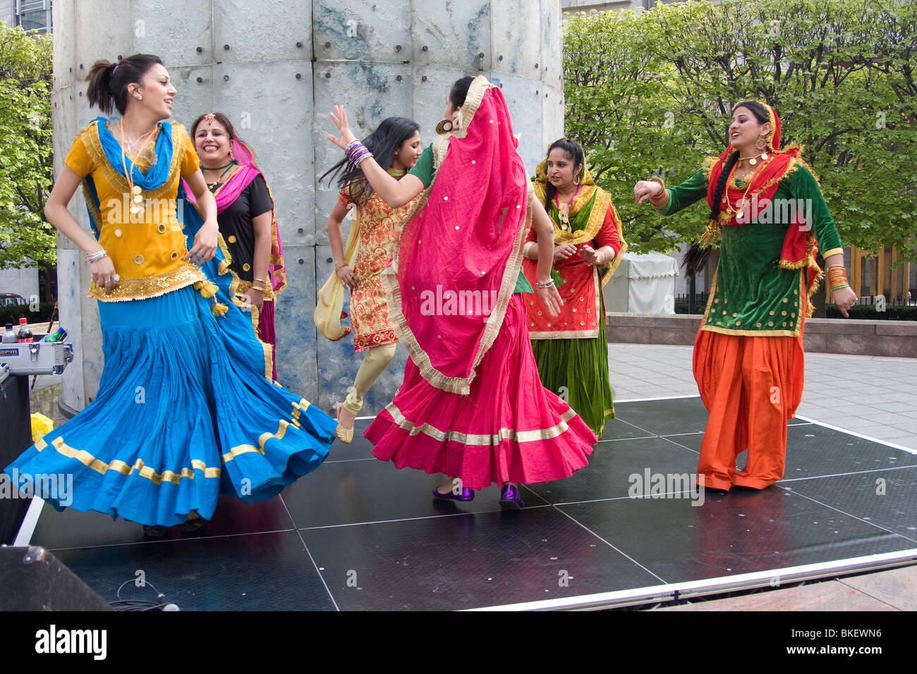 Vaisakhi Sikh New Year Festival celebrations canary wharf london Stock