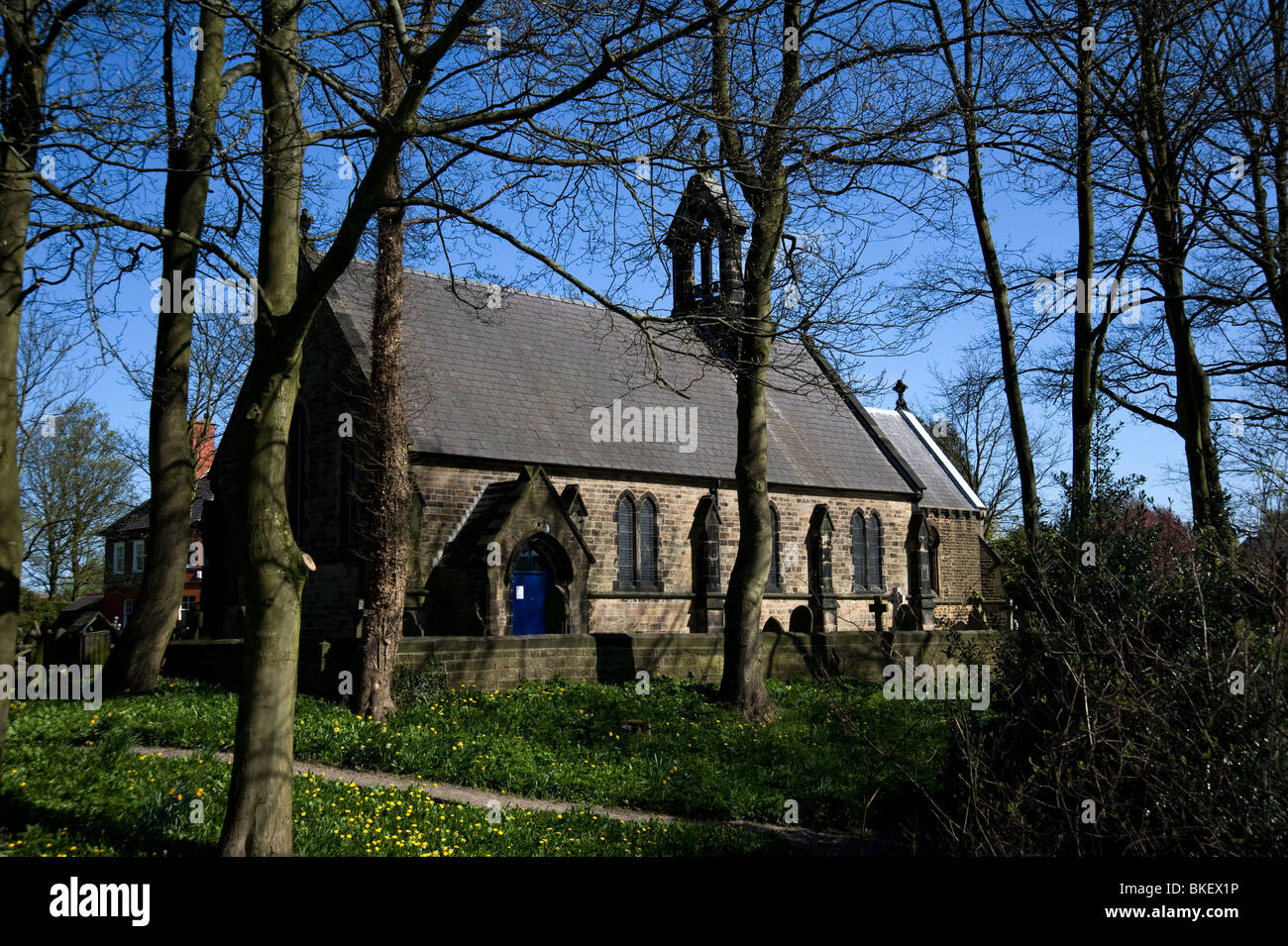 "Christ Church" Newburgh, Lancashire Stock Photo Alamy