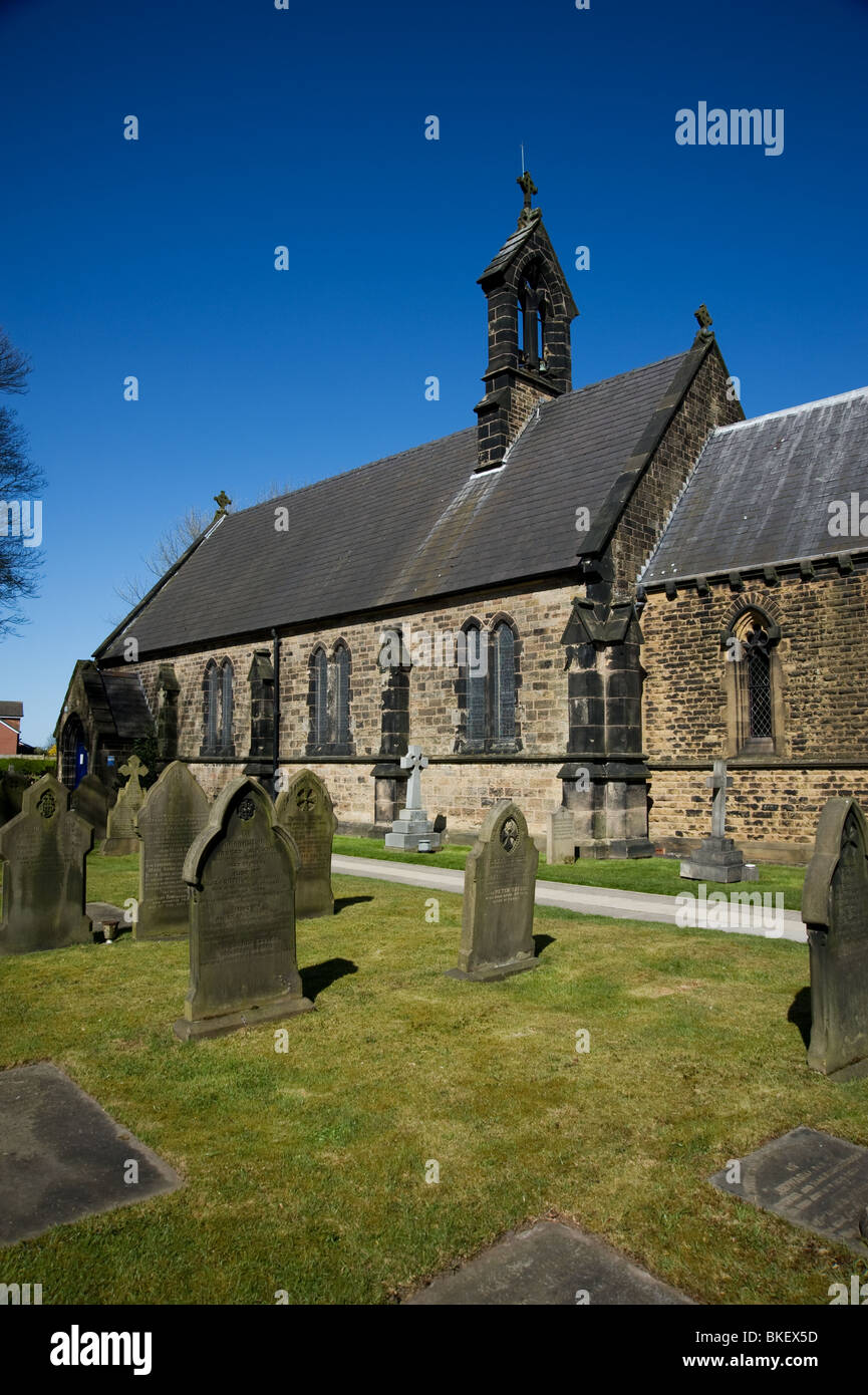 "Christ Church" Newburgh, Lancashire Stock Photo Alamy