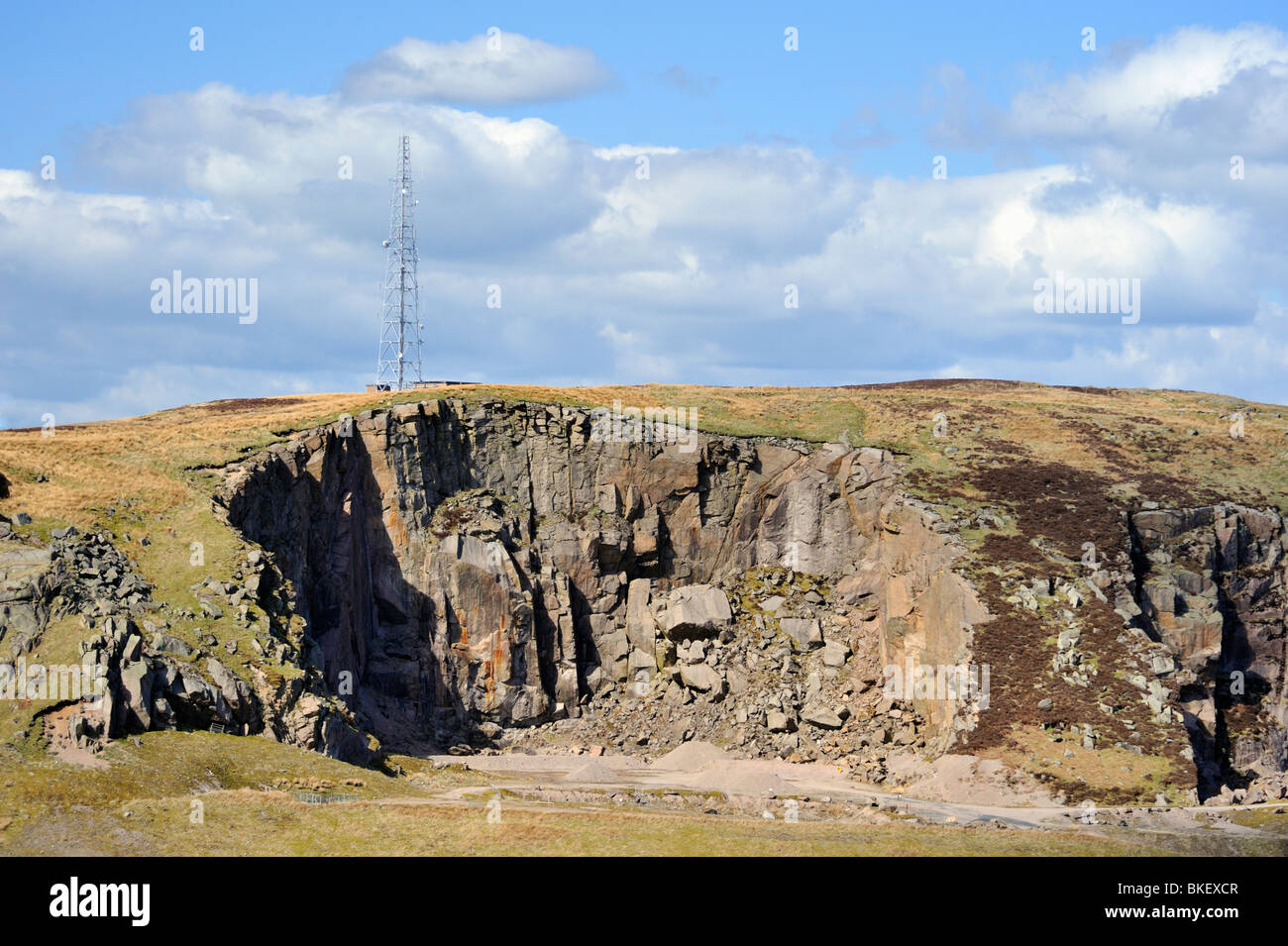 Shap Pink Granite Quarry. Shap, Cumbria, England, United Kingdom