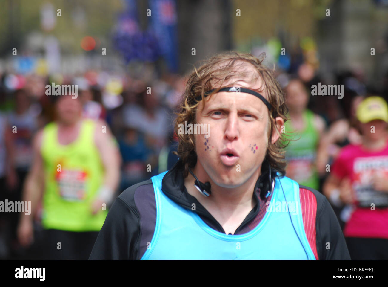 2010 Flora London Marathon Race Stock Photo