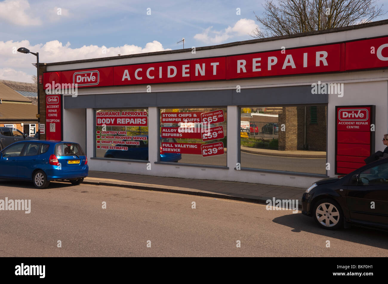 The Drive car repairers in Bury Saint Edmunds , Suffolk , England