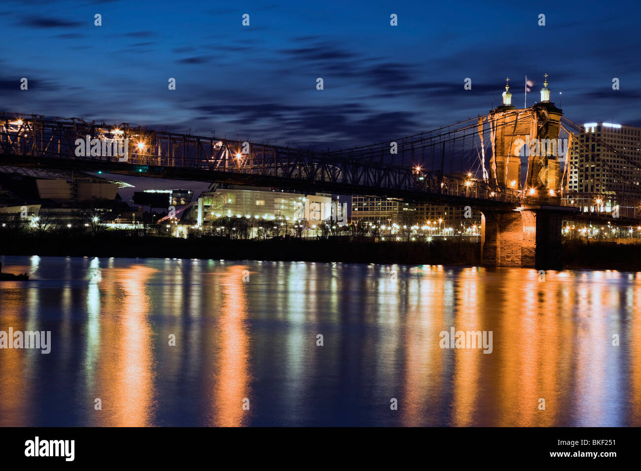 Historic bridge in Cincinnati, Ohio Stock Photo Alamy