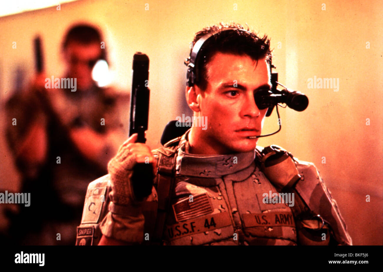 UNIVERSAL SOLDIER (1992) JEAN-CLAUDE VAN DAMME UNS 040 S LTD Stock Photo