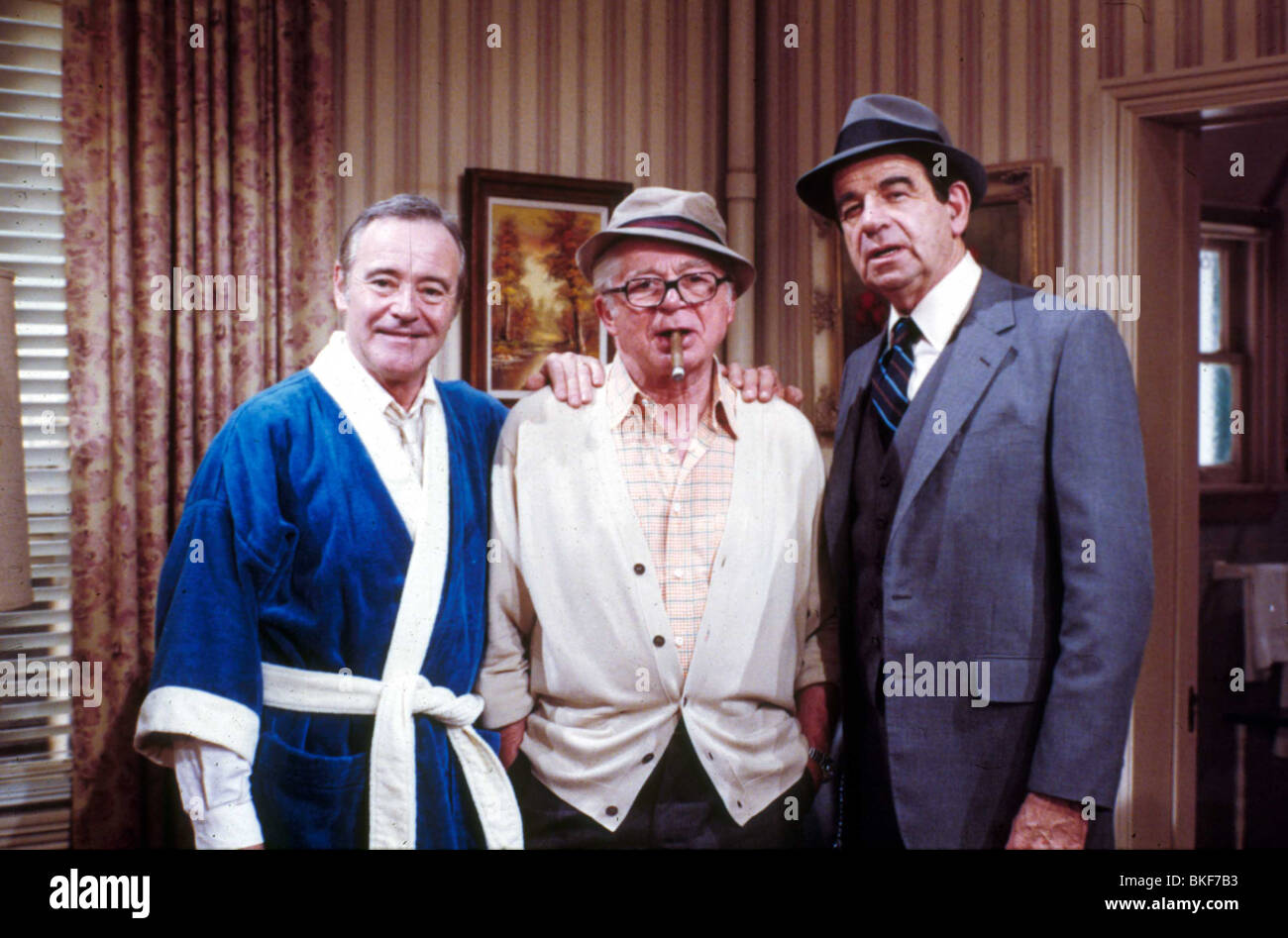 BILLY WILDER (DIR) ON SET BUDDY BUDDY (1981) WITH JACK LEMMON,WALTER