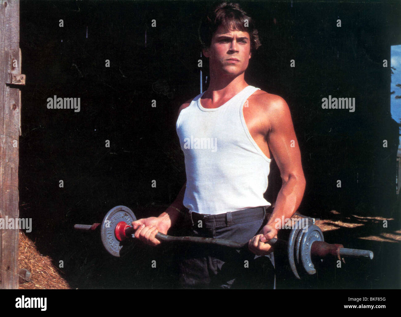 YOUNGBLOOD -1985 ROB LOWE Stock Photo