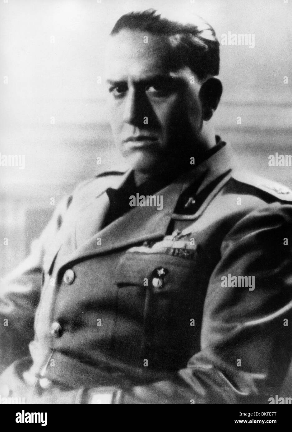 Ciano, Gian Galeazzo, 18.3.1903 - 11.1.1944, Italian politician (PNF), Foreign Minister 9.6.1936 - 25.7.1943, half length, 1940, , Stock Photo